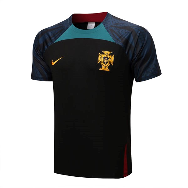 Trainingsshirt Portugal 2022-23 Schwarz